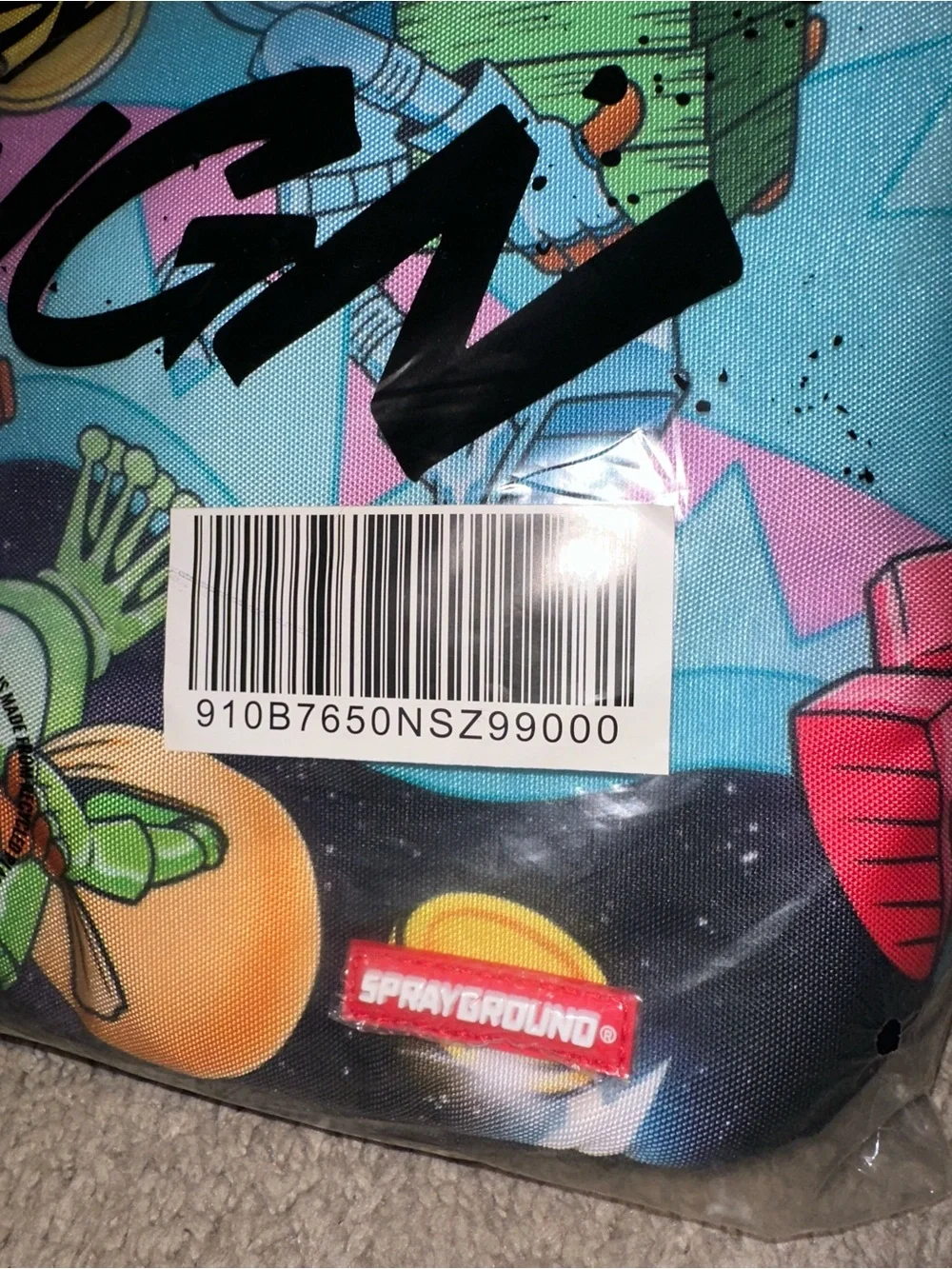 Sprayground Astro Crew-Space Stacks Backpack